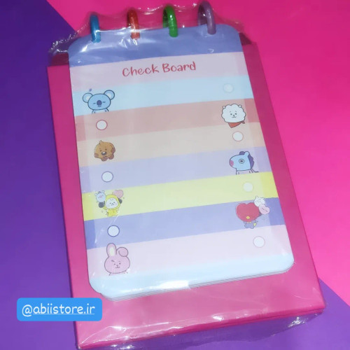 چک لیست رومیزی فانتزی سویل سایز A5